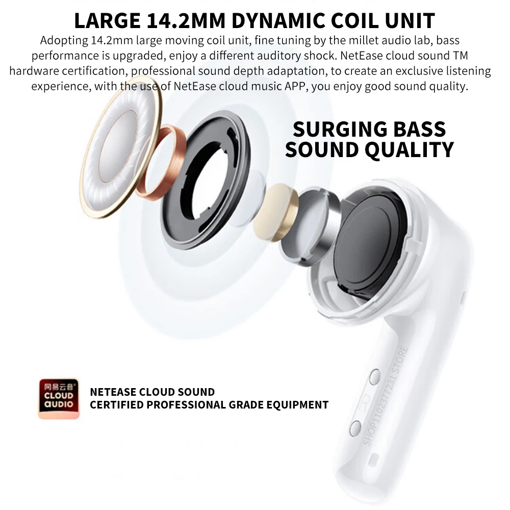 جديد Xiaomi Redmi Buds 6 Vitality Edition بلوتوث 5.4 الحد من الضوضاء سماعة 30H عمر البطارية 5 أوضاع ضبط سماعة رأس لاسلكية