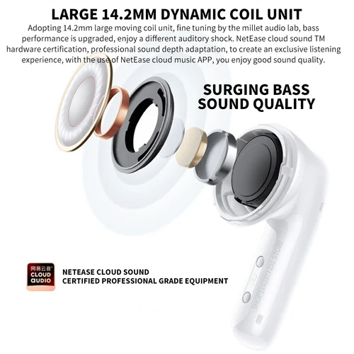 Imagen 2 del producto Xiaomi-auriculares inalámbricos Redmi Buds 6 Vitality Edition, cascos con Bluetooth 5,4, reducción de ruido, batería de 30H de duración, 5 modos de sintonización, novedad