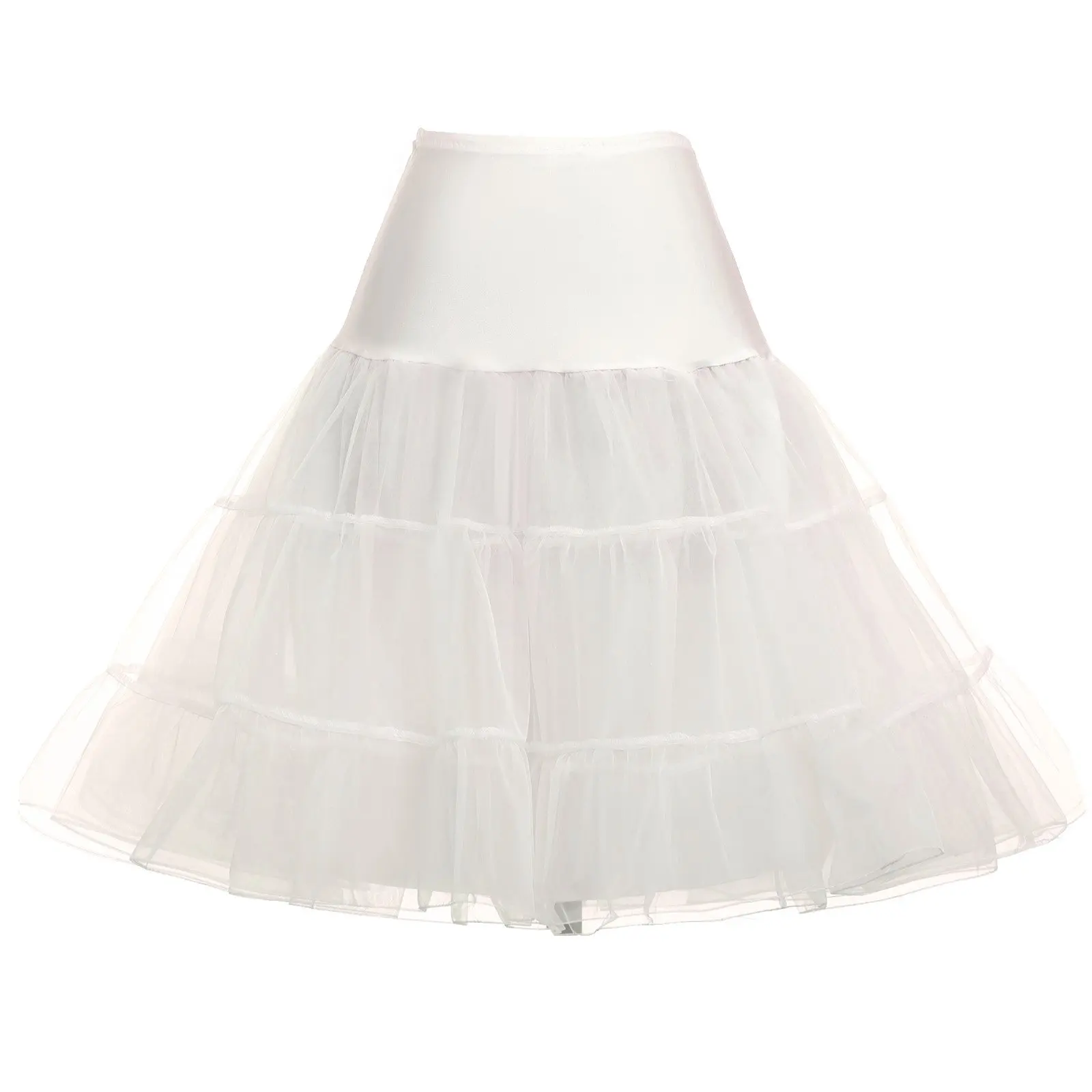 Petticoat Skirt Rockabilly Dress Crinoline Tutu Underskirts for Women