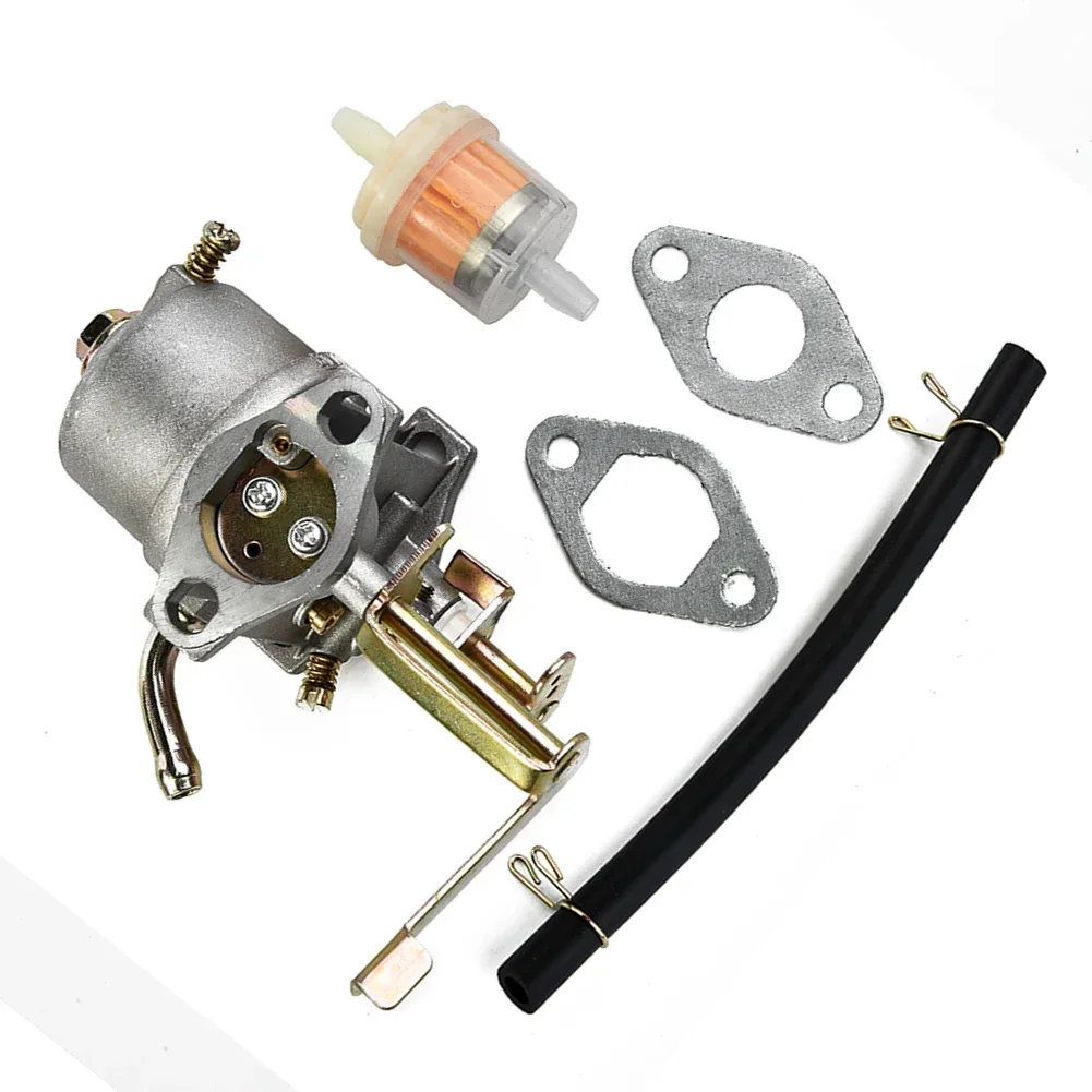 Imagem -02 - Carburador Fuel Filter Line Gasket Kit Four-stroke Gasolina Gerador Lawn Mower Acessórios Rgn1200a 900w 1100w