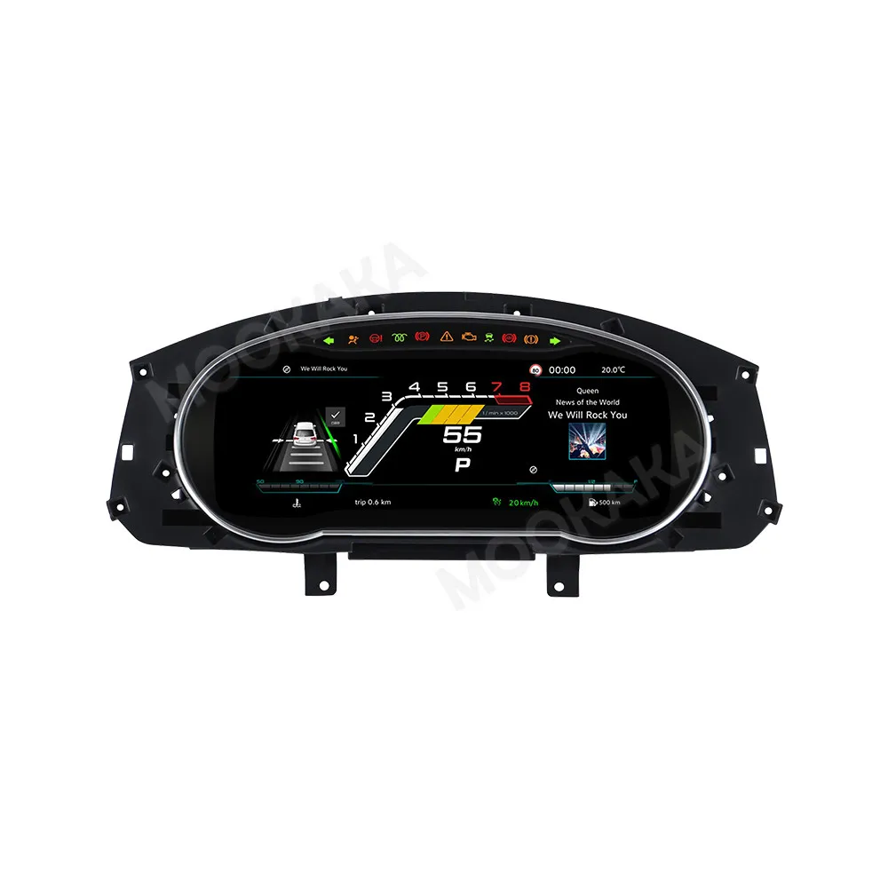 Car dashboard Auto Gauge For Volkswagen Lamando 2015-2018 LCD  Car Instrument Cluster Dashboard Panel Linux system Speed Meter