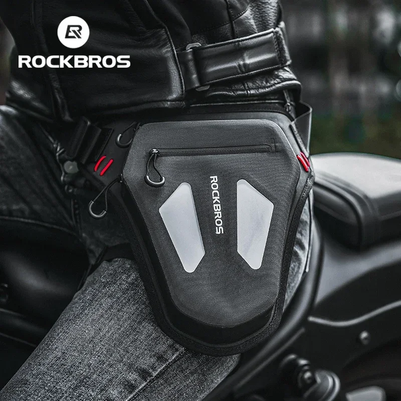 

ROCKBROS Motorcyclist Bag Men Women Motorcycle Leg Bags Hip Bum Fanny Pack Waterproof Moto Chest Bag Motorbike Waist Belt Bag