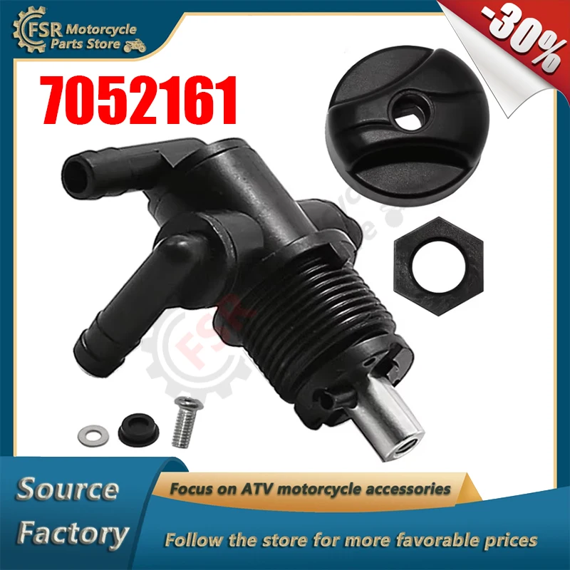 7052161 Fuel Valve 3-Way,For Polaris MAGNUM 325 330 500 ATP 4X4 BIG BOSS 6X6 PTV SPORTSMAN TRAIL WORKER XPEDITION 425 XPLORER