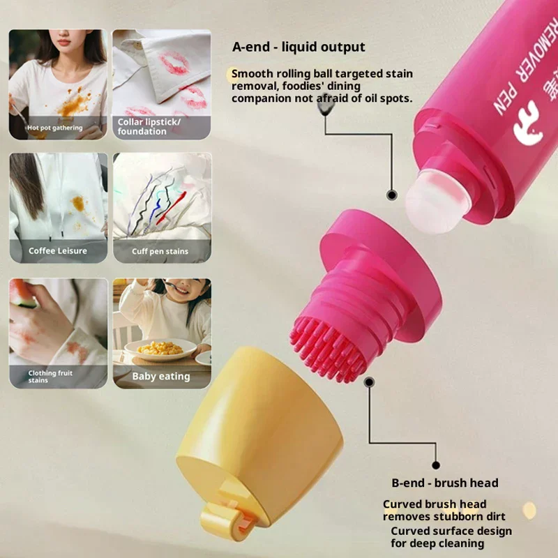 

25ml White Clothes Powerful Tant Stain Instant Stain Remover Pen Travel Friendly Wash Rescue Clothes From Blood Wine Oil