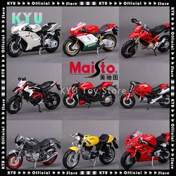 Maisto 1:18 Motorcycle Model Kawasaki Ducati Bmw Streetcar Sports Car Simulation Ornaments Gift Toy Ornaments Model