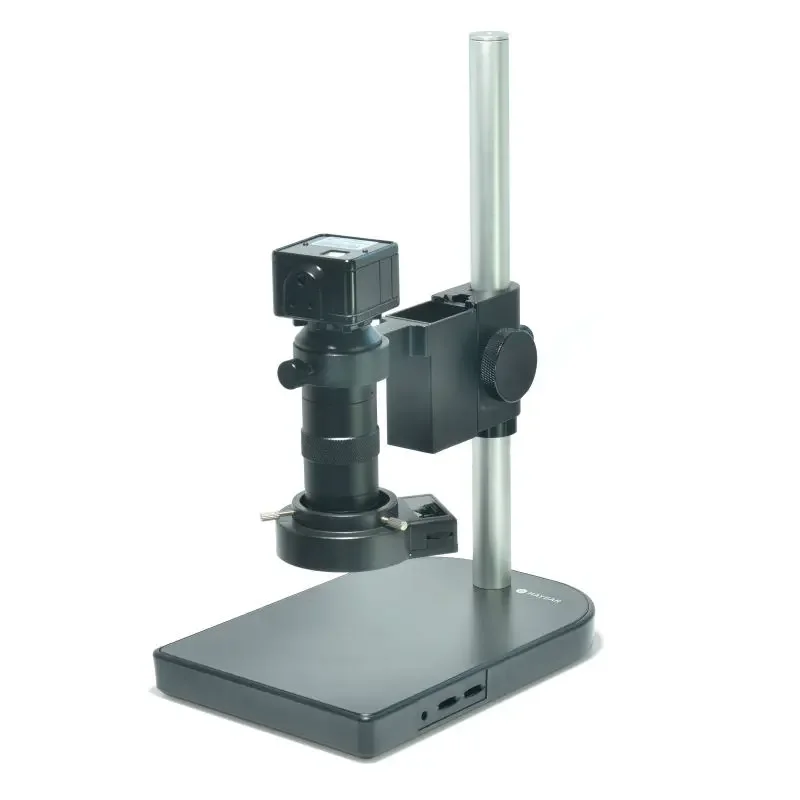

2.0MP USB Microscope Camera Industrial Microscopes USB Camera 100X Zoom Lens Table Stand Calibrator Measurement Camera