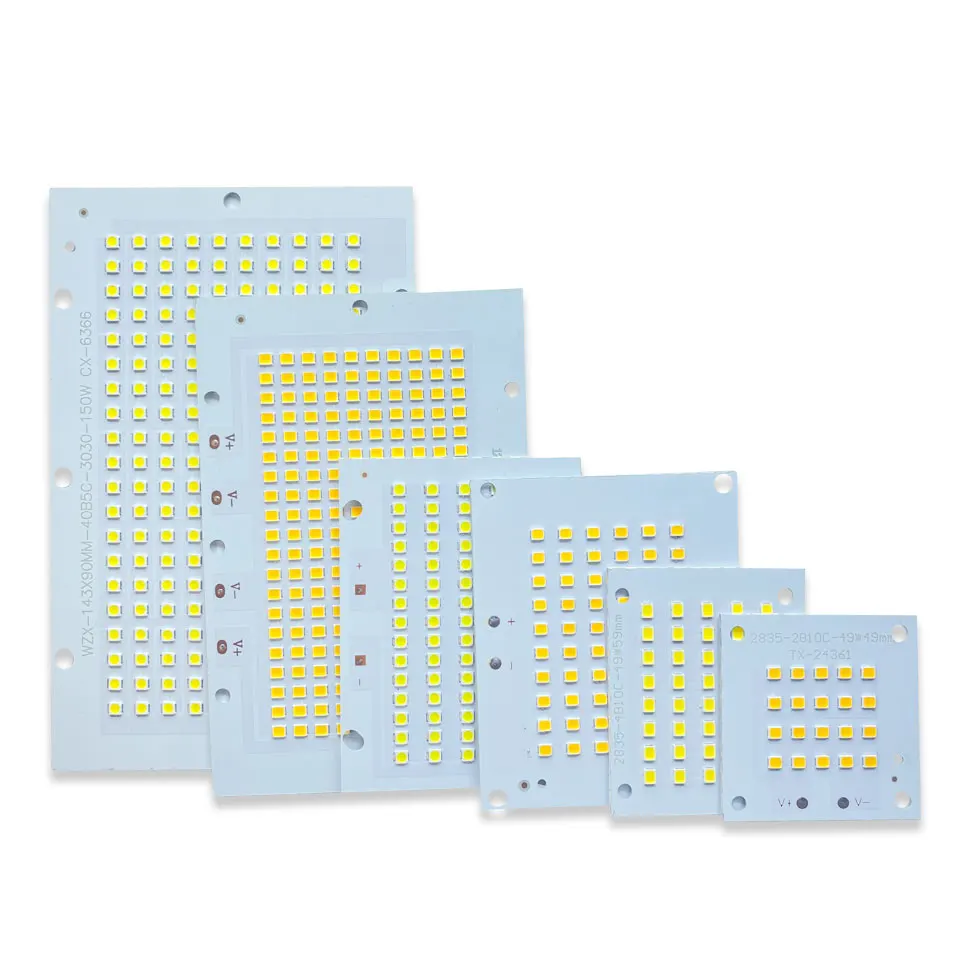 LED Chip SMD2835 lampada perline 10W 20W 30W 50W 100W 150W LED COB proiettore DC30-34V per faretto esterno Light Board Square