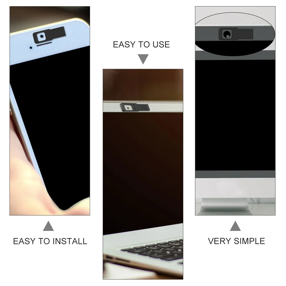 

3Pcs Privacy Protective Patch Webcam Cover for Laptop Tablet Mobile Phone Anti-Peeping Camera Cover Sturdy Compact Design