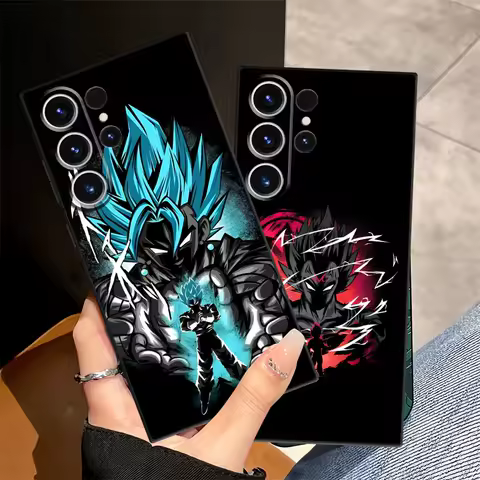 Soft Funda Back Phone Cover Case for Samsung Galaxy S25 Ultra S25+ S24+ S24 S23 FE S21 S21+ S20 FE S22 Plus Dragon Ball Logo