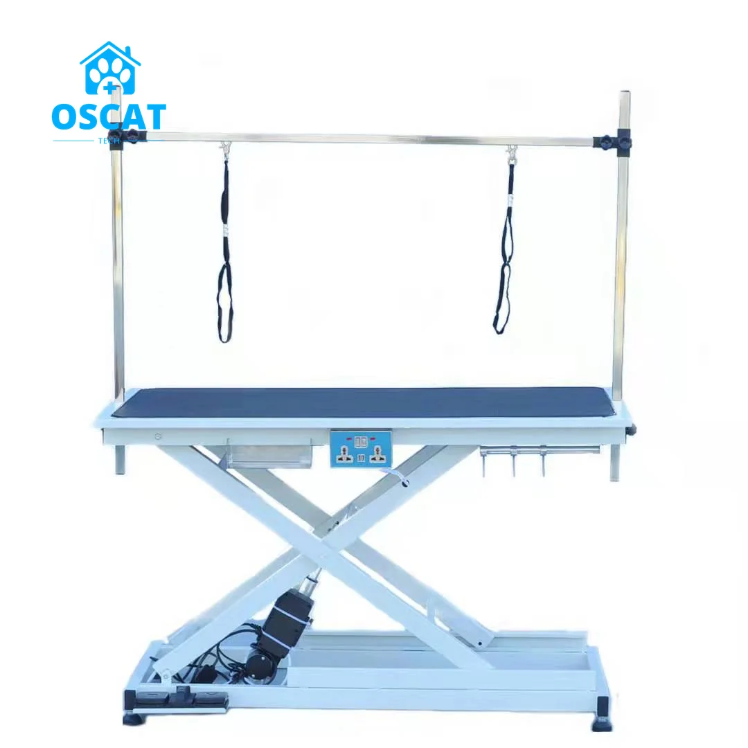 EURPET Cheap Cat Pet Support Grooming Shop Salon Lifting Electric Dog Grooming Table