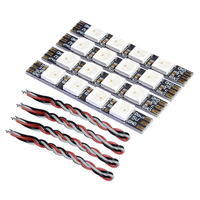 1SET/4PCS PandaRC LED0539 LED light WS2812 5V RGB Programmable Highlight Light strip with cable for RC FPV drones F3/F4 FC