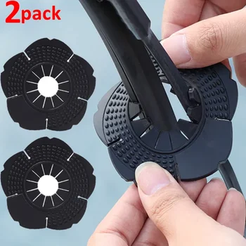 2 Stuks Auto Ruitenwisser Arm Beschermer Beschermkap Stofdichte Messen Auto Siliconen Pad Voorkomen Bladeren Beschermhoezen Accessoires