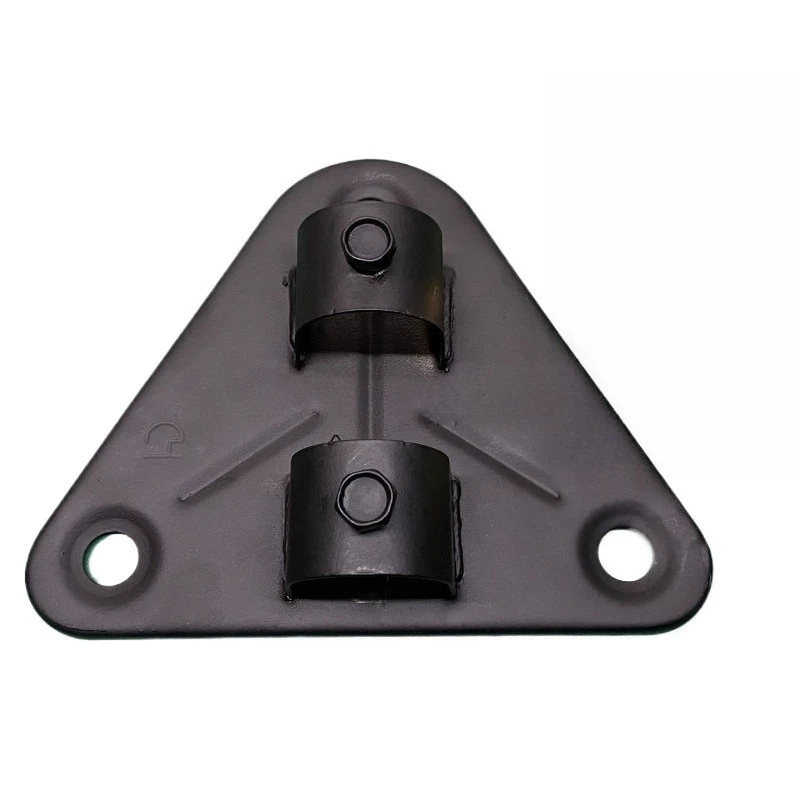 For Horn Fan Straight Rod Vertical Rod Industrial Fan Wall-mounted Pendant Wall-mounted Curved Triangle Plate Bracket Base