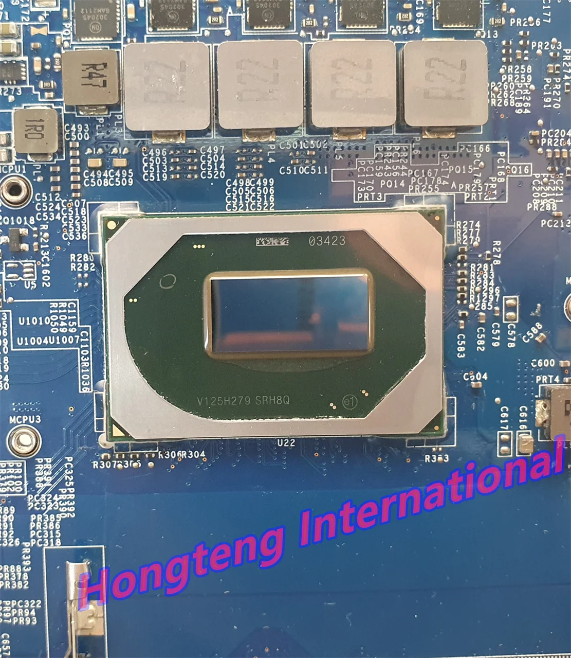 Original MS-17F61 FOR MSI MS-17F6 GF75 LAPTOP MOTHERBOARD WITH I7-10750H AND GTX1650M test ok