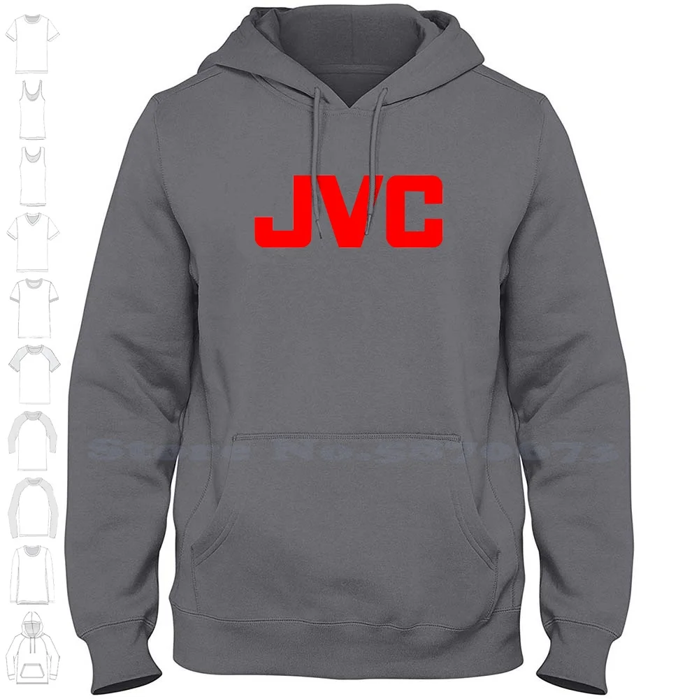 JVC Logo High-quality 100% Cotton Hoodie New Graphic Sweatshirt