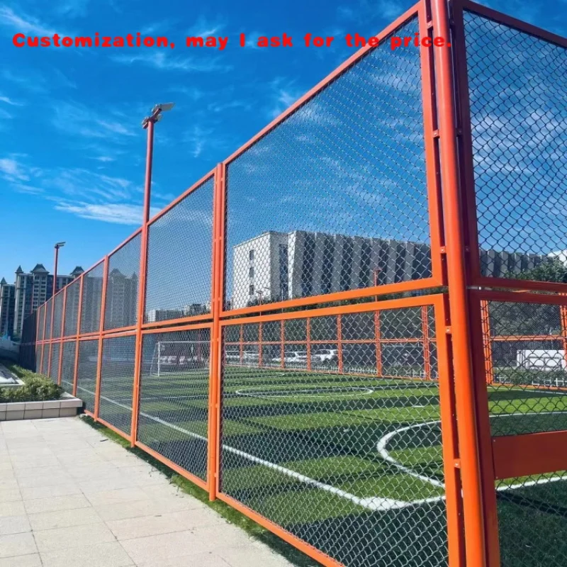 

на заказ. Хорошая цена, школа или стадион, 10-футовый металлический забор звеньев цепи