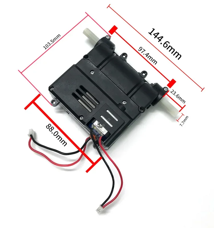 SG-1203EV2 Dual-stream Tank Drive Gearbox Assembly Tracked Vehicle Gear Transmission Transition Gear