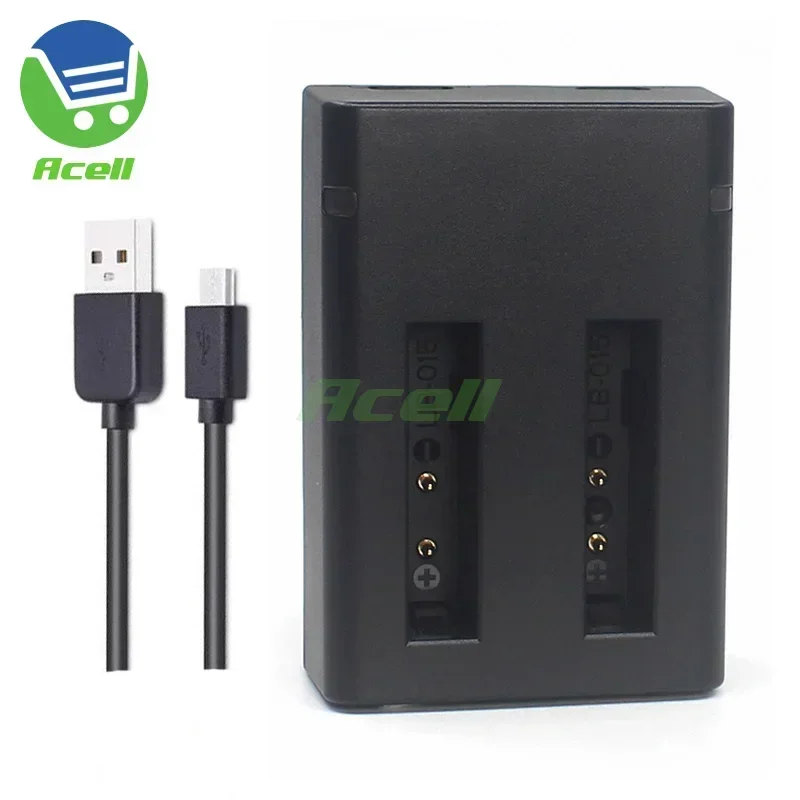 Cargador de batería Dual LB-015 para cámara de acción KODAK PIXPRO WPZ2