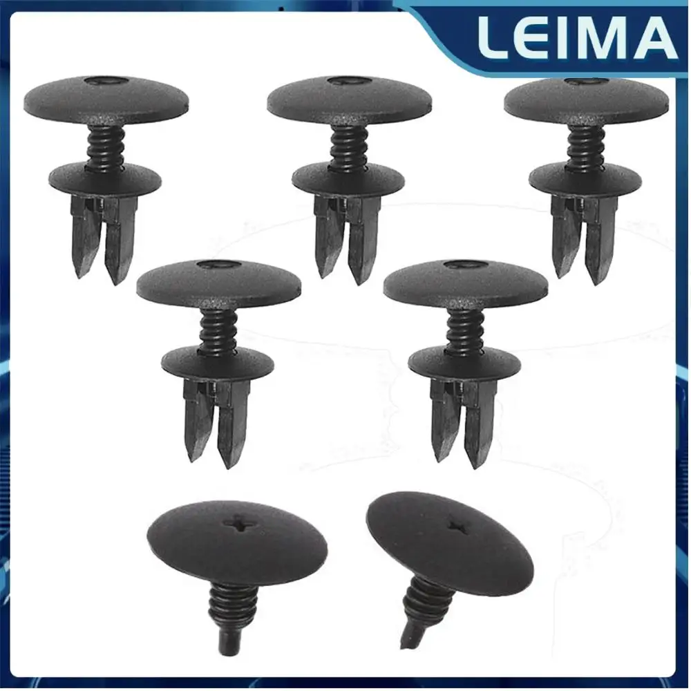 Clip de 7 Uds para bandeja de lluvia y agua, Panel Deflector, Clip embellecedor para VW Golf MK3 VR6 GTI, embellecedor de cuenco, Clip decorativo automático