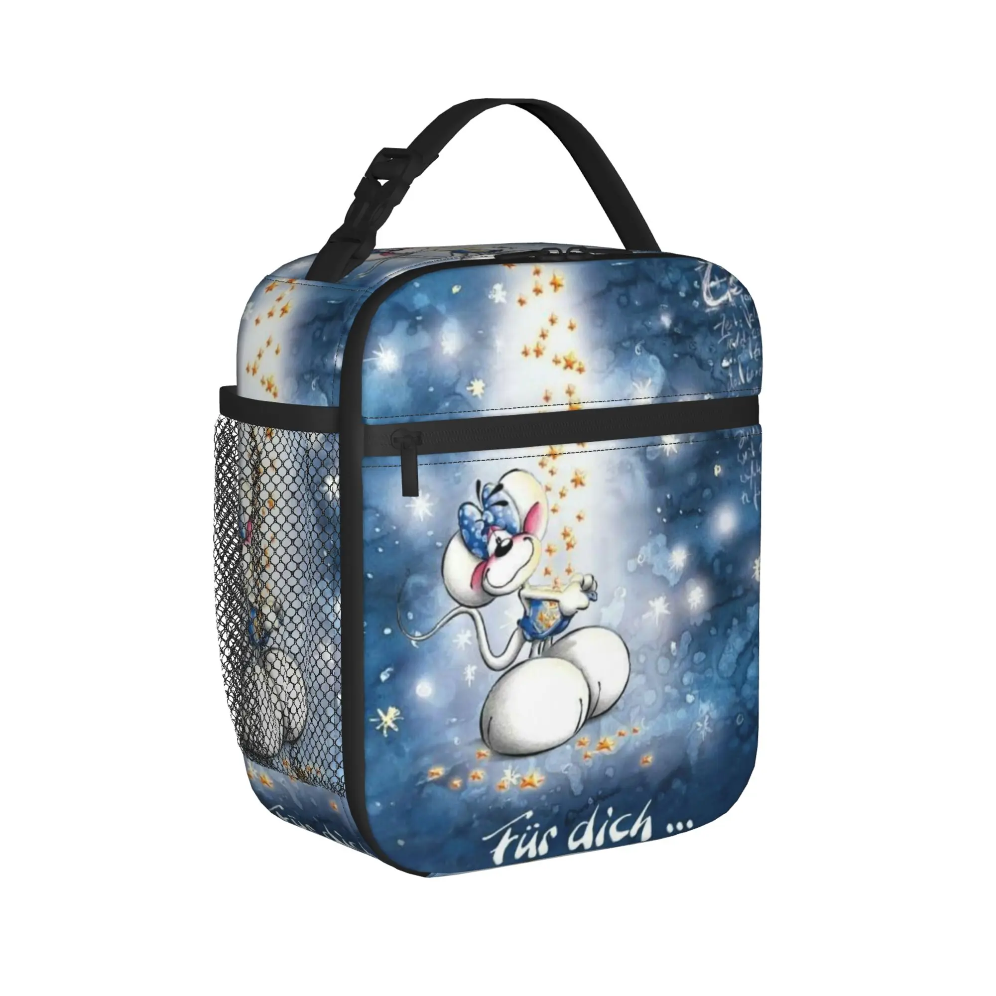 Insulated Lunch Bag Diddl mouse Accessories  Lunch Food Box New Thermal Cooler Lunch Box For Work