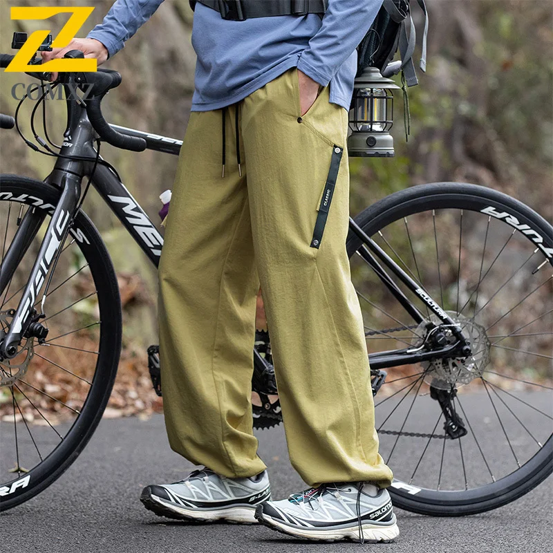 

Classics Men's Cargo Pants New Autumn Hiking Travel Multifunctional Trousers Outdoor Active Comfort Essential Soft Work Overalls