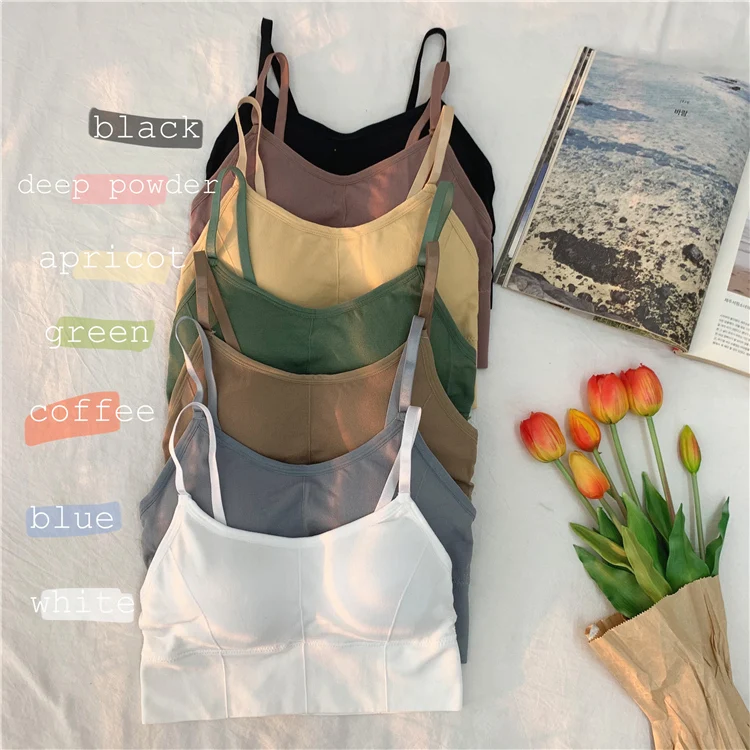Strapless Seamless Bralette Top Women's Summer Thin Wrap Chest Gathered Nylon Fabric Versatile Outdoor Wear Sexy Vest