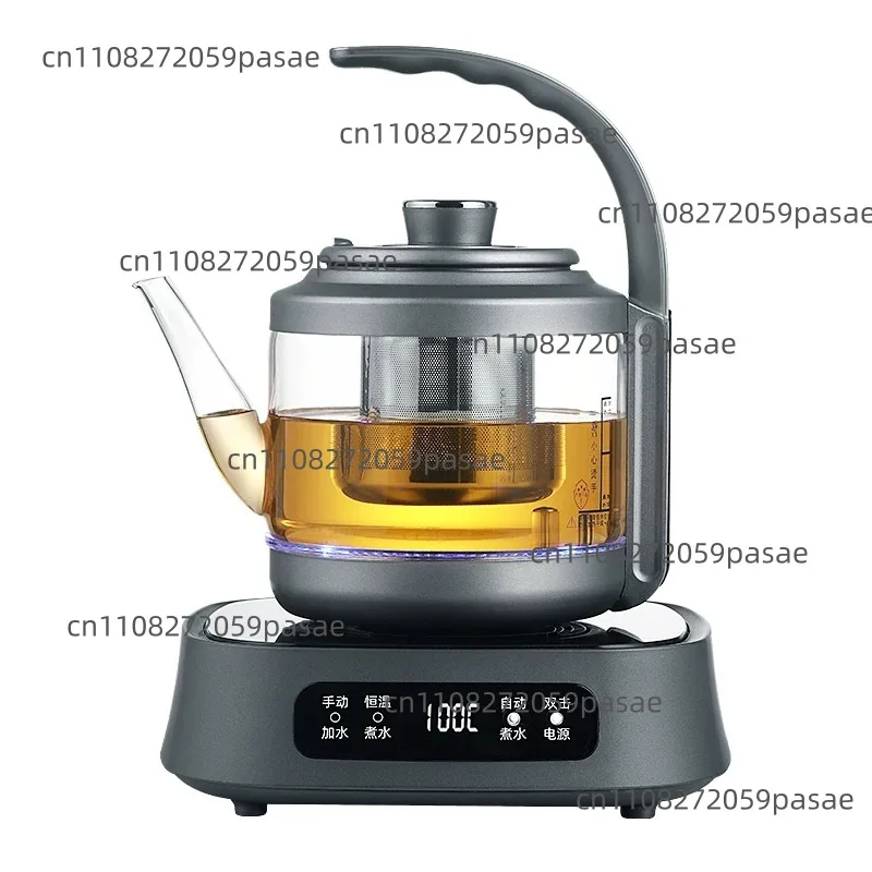 

Электрический чайник 1000 мл, 1350 Вт, с автоматической подачей воды снизу, быстрое кипячение, стеклянный, с контролем температуры, для офиса