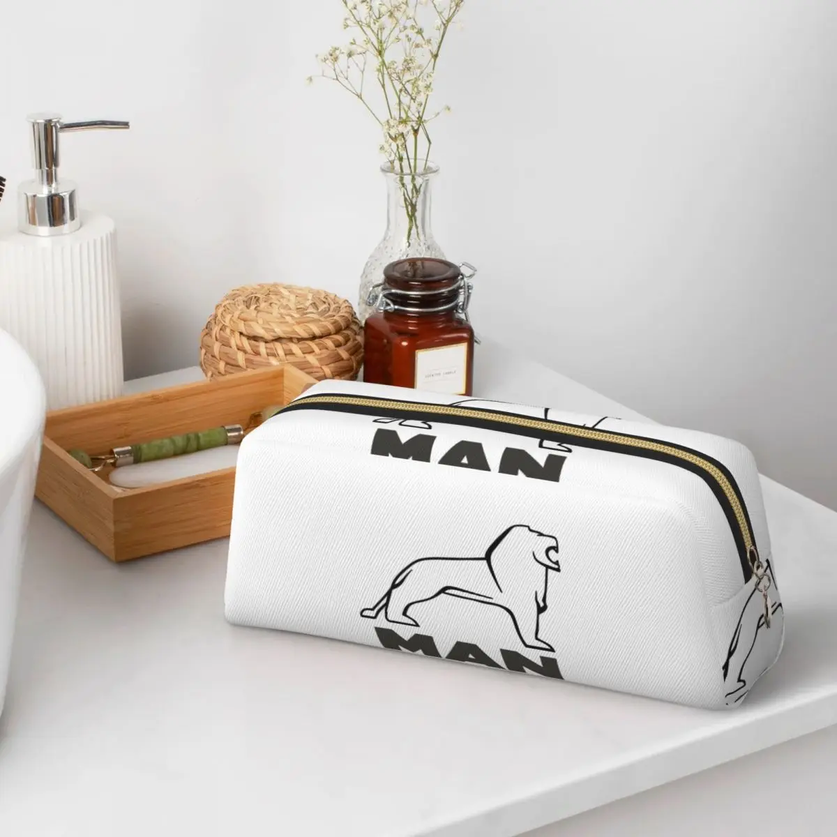 

Пеналы для карандашей с логотипом Man Truck Bus, двойного назначения, для студентов, подарочные пеналы-коробки, сумки для карандашей, пеналы большой вместимости, держатели для ручек