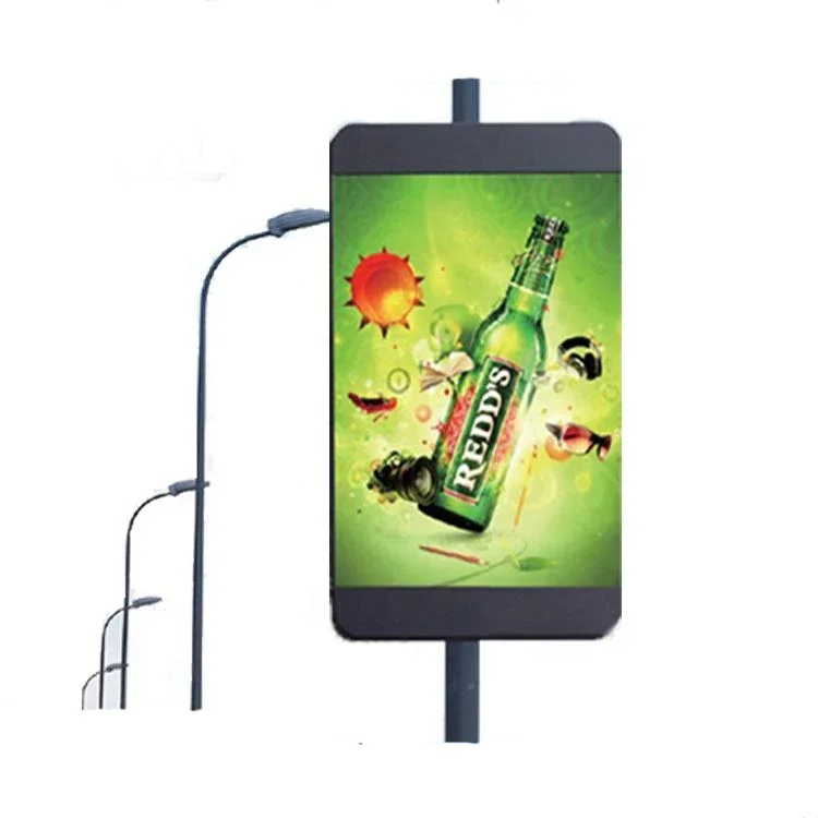 

Waterproof P6 Outdoor Street Light Pole Led Display Screen for Advertising