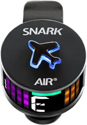 Snark Air Clip-on Chromatic Tuner Rechargeable Clip-on Tuner with Colorful LED Display and Multiple Headstock Placements