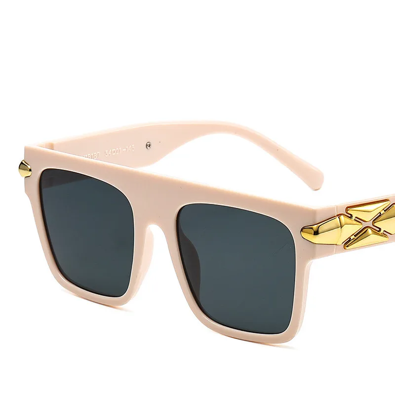 New Oversized Sunglasses Man Woman Fashion Luxury Vintage Square Sun Glasses For Female Brand Design UV400 Shades Eyewear image 4