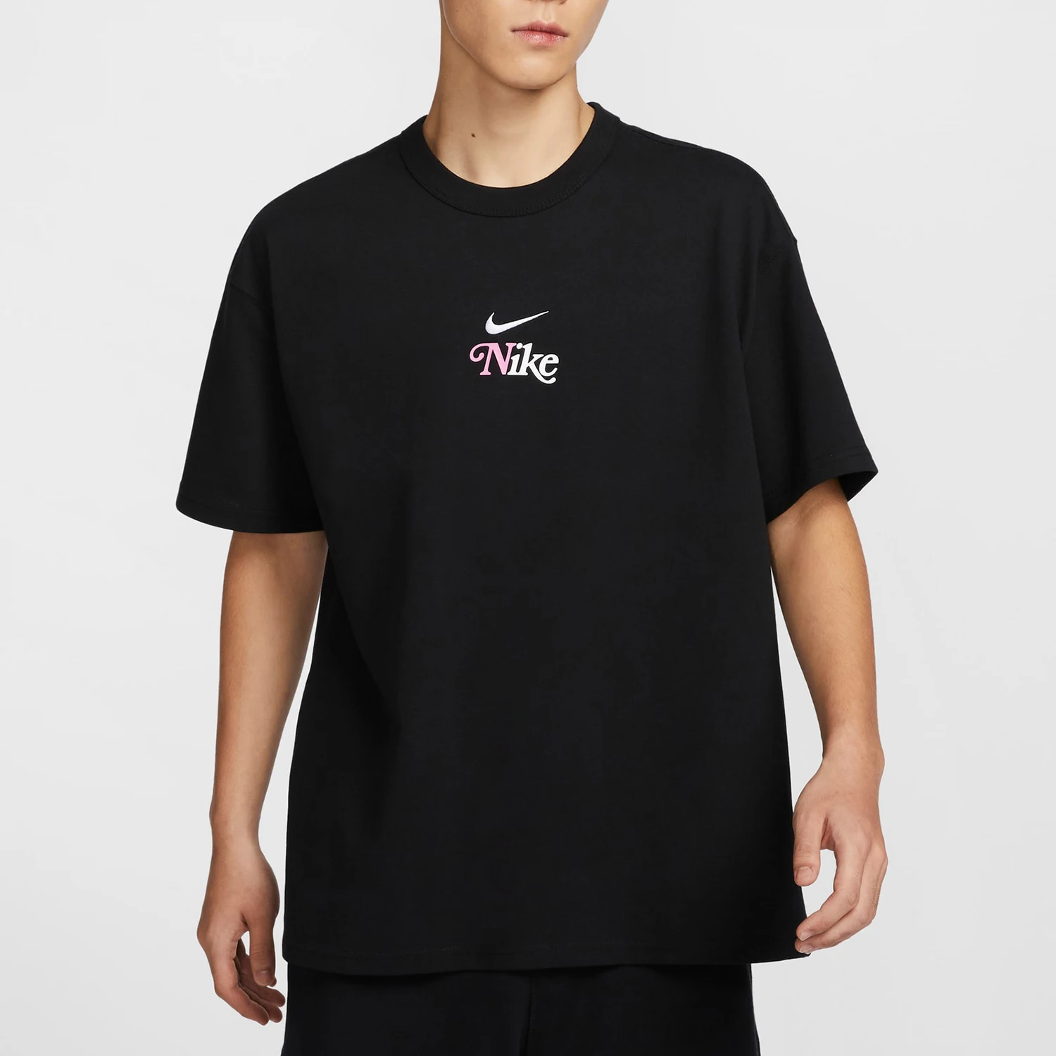 

Nike Official Genuine 2024, новая мужская мягкая, приятная для кожи свободная футболка с короткими рукавами HM4454-010