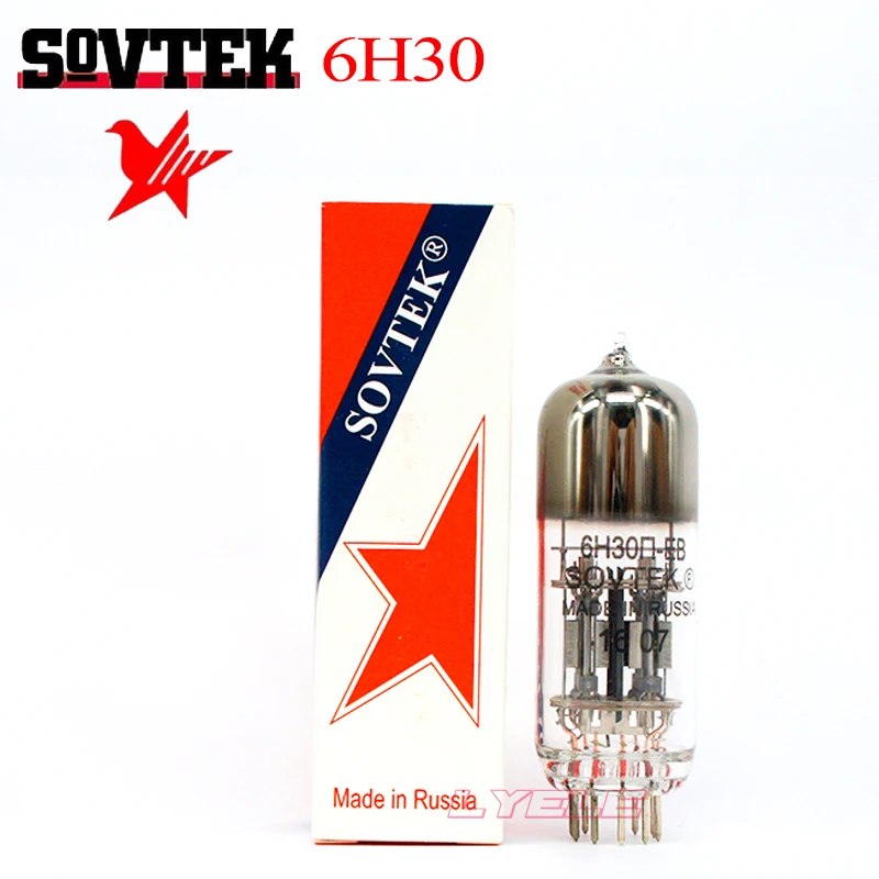 

SOVTEK 6H30 Vacuum Tube Valve Replace 6N6 6H30PI Electron Tube Amplifier Kit DIY Audio Factory Test and Match Genuine