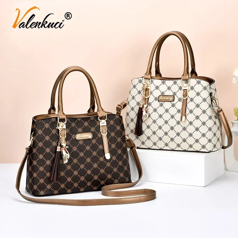 

Large women Shoulder Bags Summer Beach Bag Female Plaid Fashion Casual Messenger Bag Women Purses and Handbag Printing Tote