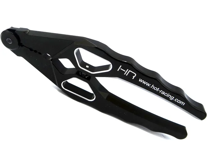 Hot Racing SDP868X01 CNC Alum Shock Shaft & Ball End Multi-Function Pliers Black 6