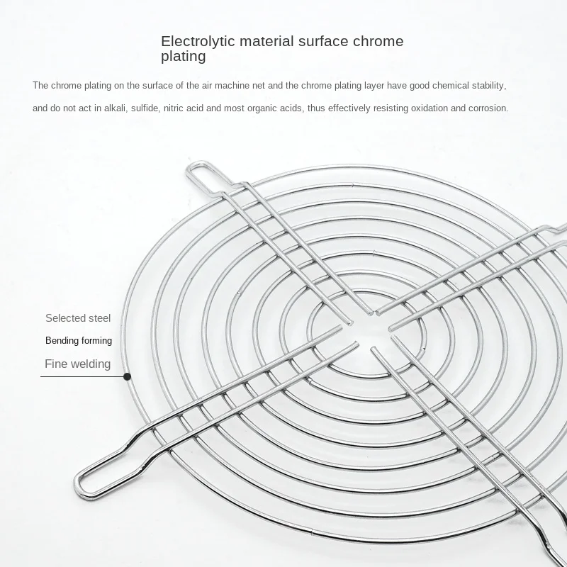 1 Chiếc Quạt Làm Mát Bảo Vệ Kim Loại Bếp Nướng Nắp Máy Tính Quạt Nướng 4Cm 5Cm 6Cm 7Cm 8cm 9Cm 11Cm 12Cm 13.5Cm 15Cm 17Cm 18Cm 20Cm 22Cm