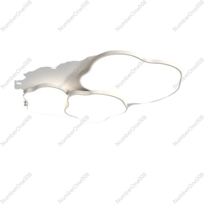 

Cream Wind Cloud Ceiling Light Modern Simple Atmosphere Living Room Main Light Intelligent Eye Protection Lamp