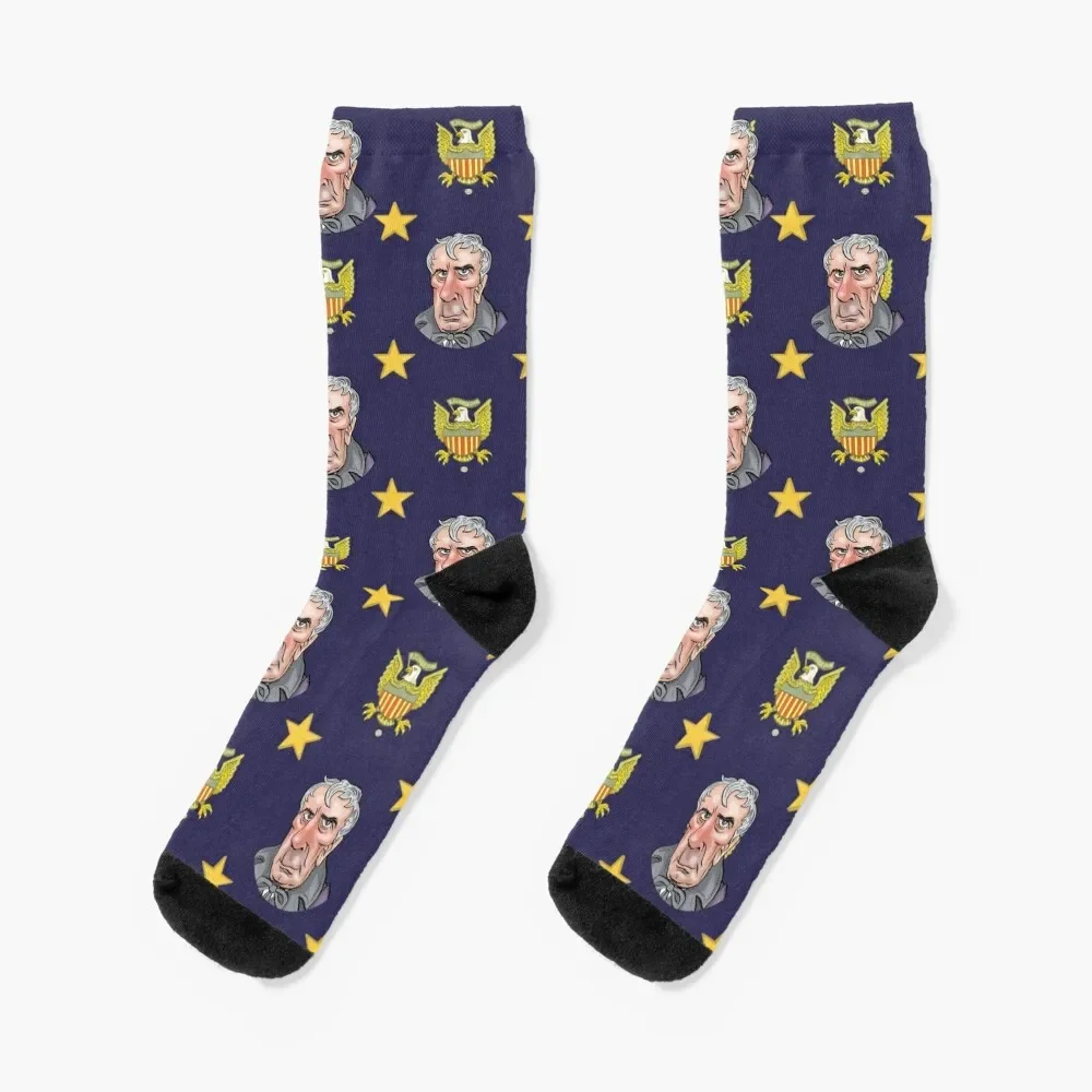 

William Henry Harrison Socks Stockings compression gym christmas gift Woman Socks Men's