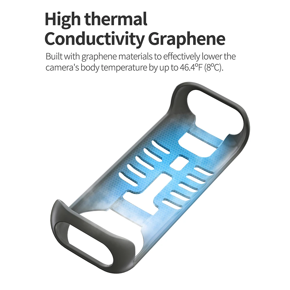 For Insta360 X4 Protective Shell: Graphene Material, Temperature Control Shell Thermal Conductivity, Anti-Loss Accessories