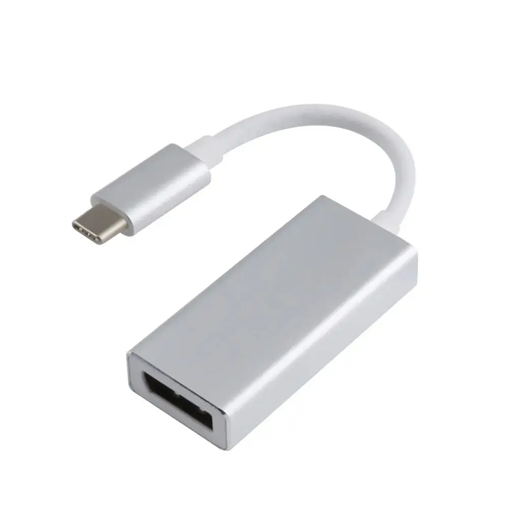 

USB-C to DisplayPort 4K 60Hz Adapter USB Type C to DisplayPort/DP Male to Female Converter For PC Computer Laptop