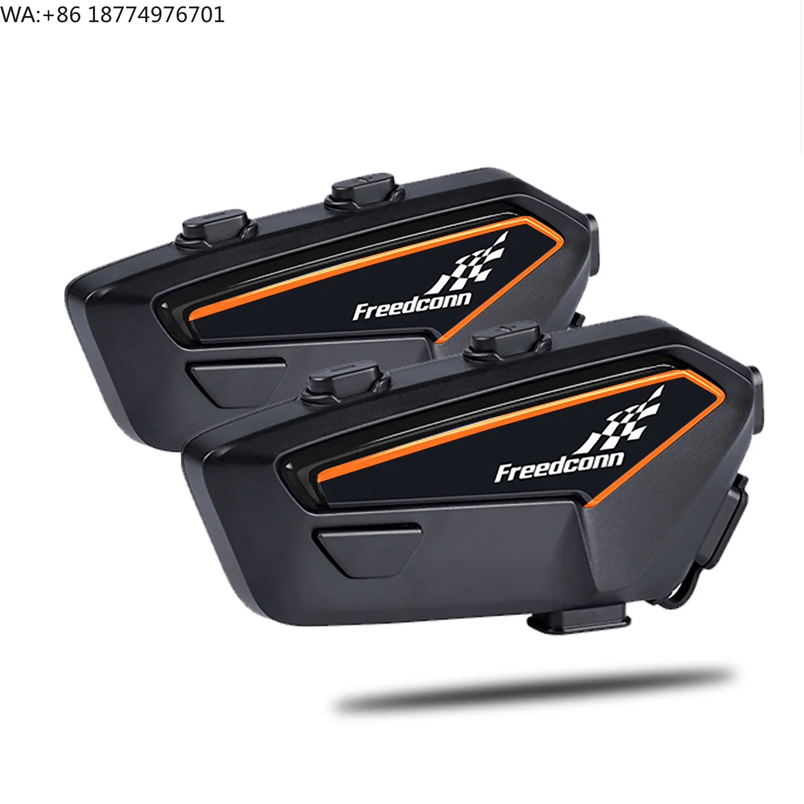 

Универсальная мотогарнитура F1 5.2 с функцией интеркома, совместимая со всеми устройствами Bluetooth, 1100 мАч, водонепроницаемость IP67