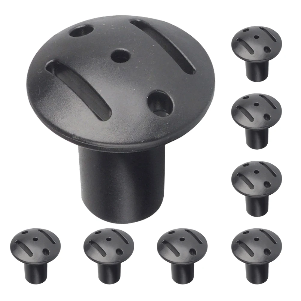 

8 Pcs Tent Pole Cap Canopy Accessories Tarp Poles End Cover Support Connectors Boat Cover Cap Tent Pole Tips Protector Sleeve