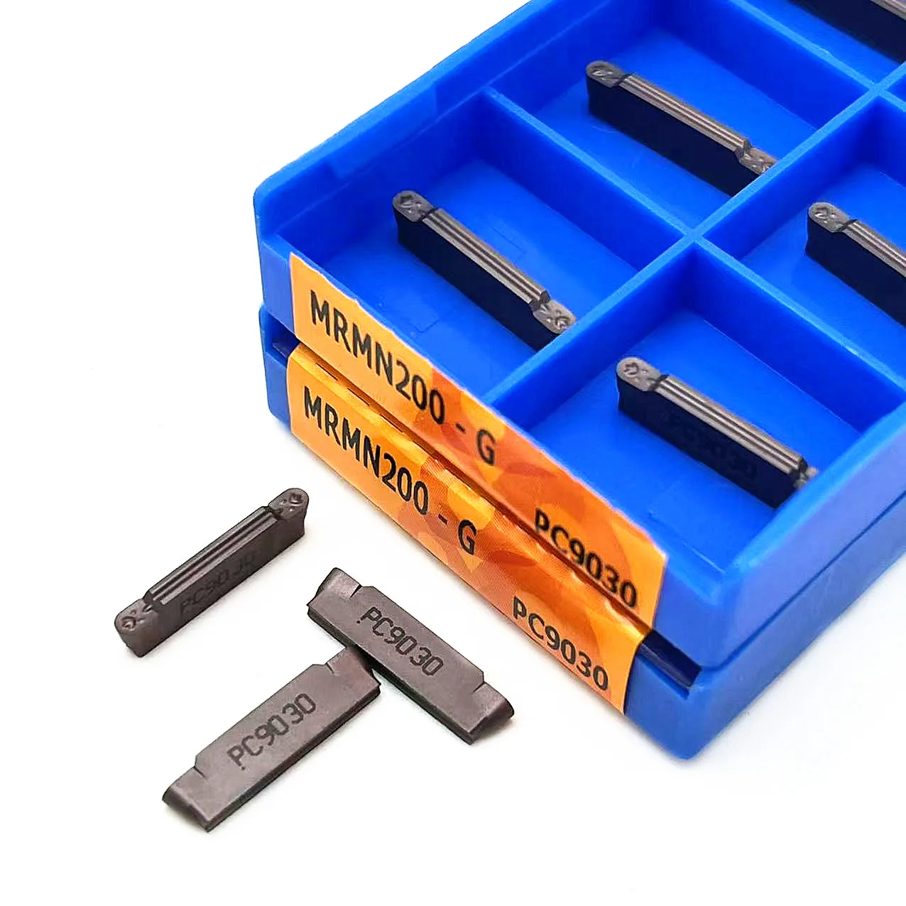 Insertos de carburo de ranurado MRMN200 PC9030 NC3020 NC3030, herramienta de torneado de hoja de separación de torno para acero MRMN200 PC9030