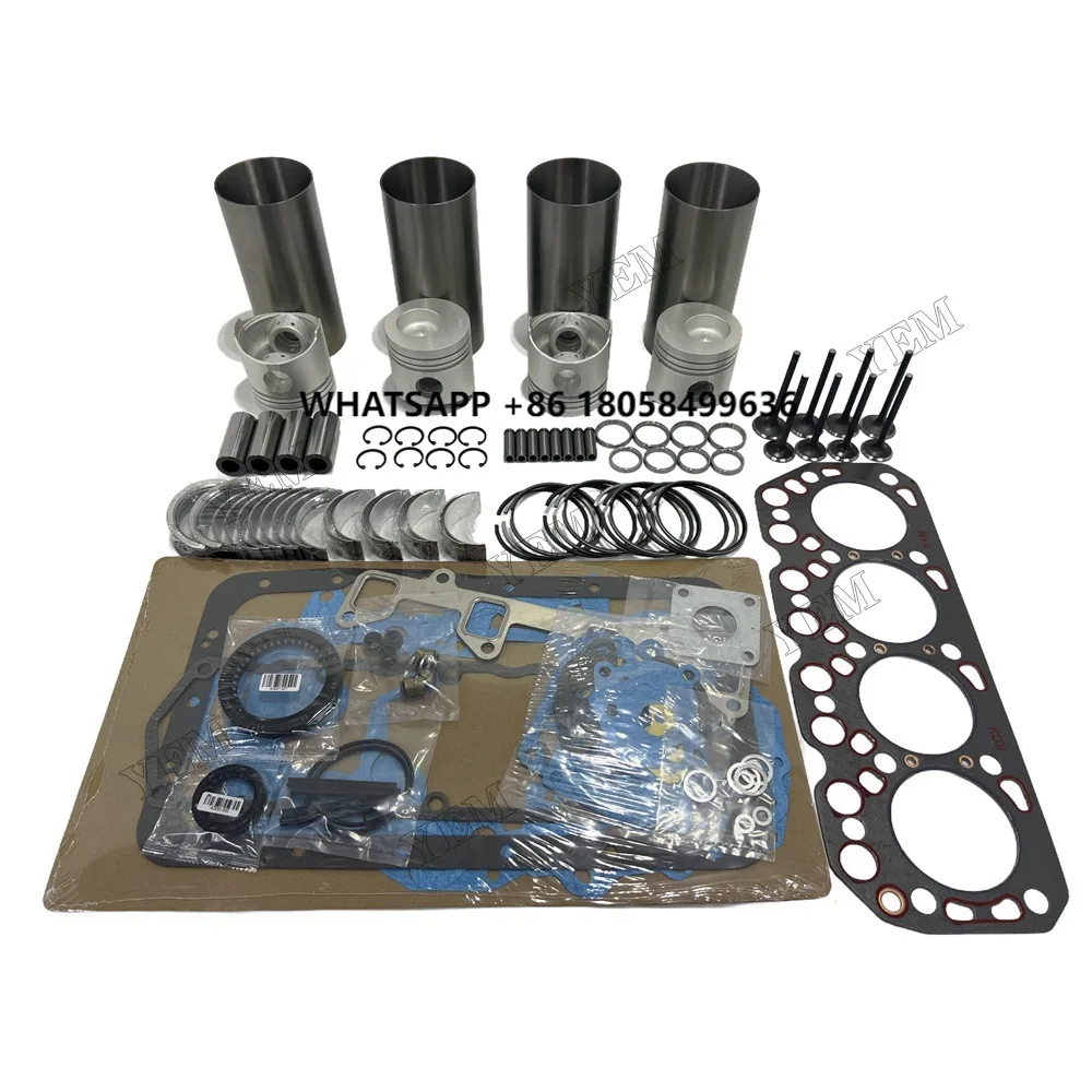 

K4F Engine Overhaul Rebuild Kit Fits for K4F Engine MT25 Tractor WS200 WS210 Engine Rebuild Kit Aftermarket Parts