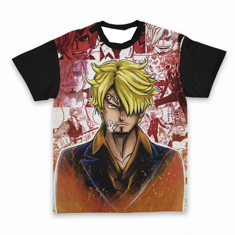 

2026 NEW Bandai One Piece Kids/AdultsY2K Oversized Casual Jersey Suitable for Daily and Training Wearing T-shirts