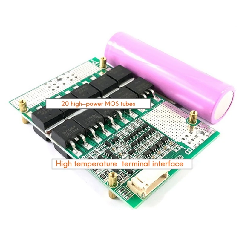 1 PCS Protection Board BMS Li-Iron Lithium Battery Charger 4S 12V With Power Battery Balance Enhance PCB Protection Board