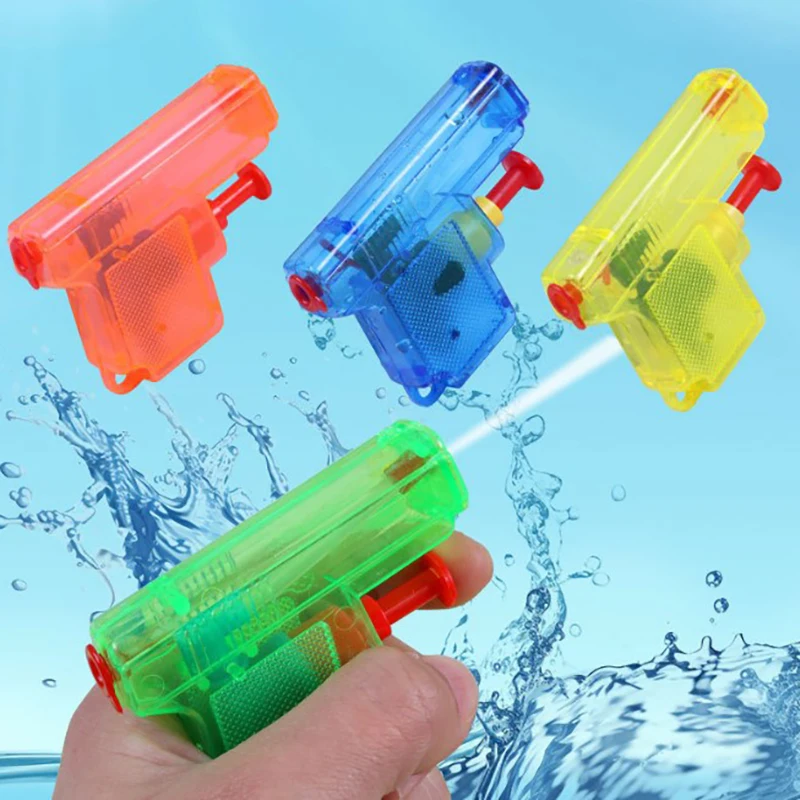 Jouets d'eau pour bord de mer d'été, pistolet à eau manuel portatif, jouet pour enfants et adultes, piscine extérieure, accessoires cadeaux, 5 pièces/ensemble