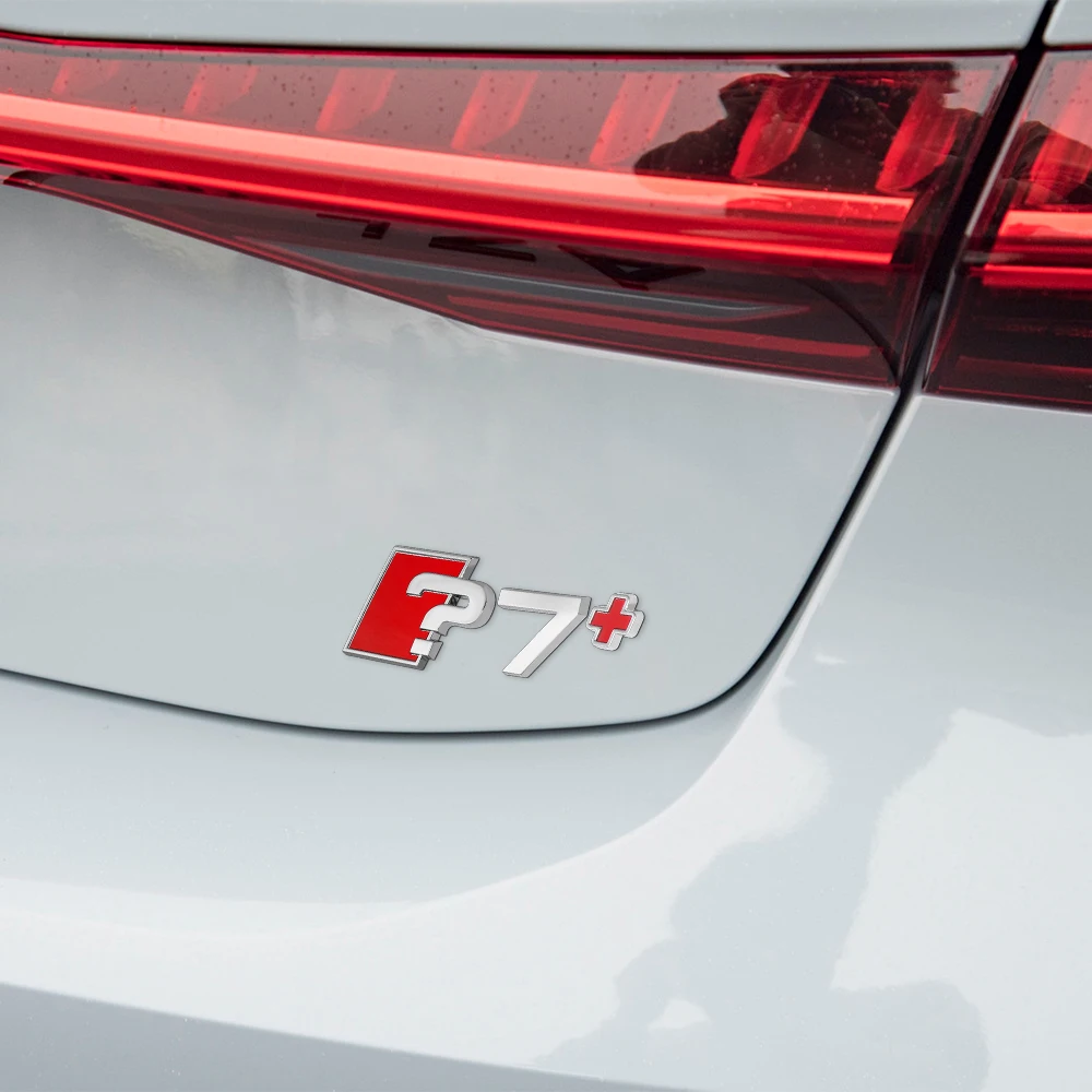 Auto-Karosserie Heckklappen-Emblem aus Aluminiumlegierung, Aufkleber-Dekor-Zubehör für Audi RS A3 A4 A5 A6 A7 A8, Auto-Styling-Abzeichen – Detail 11