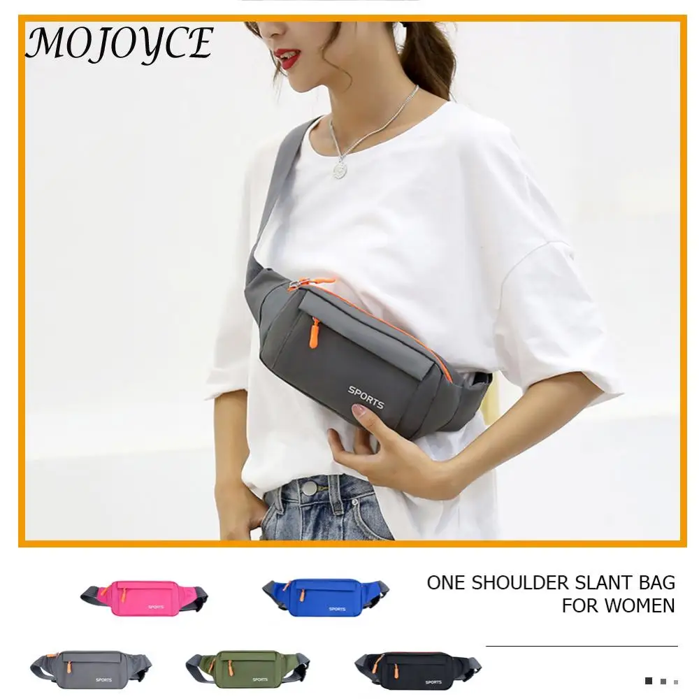 Women Men Chest Bag Casual Crossbody Purse Goes With All Outfits Shoulder Bag Waterproof Waist Bag for Gift Fanny Pack