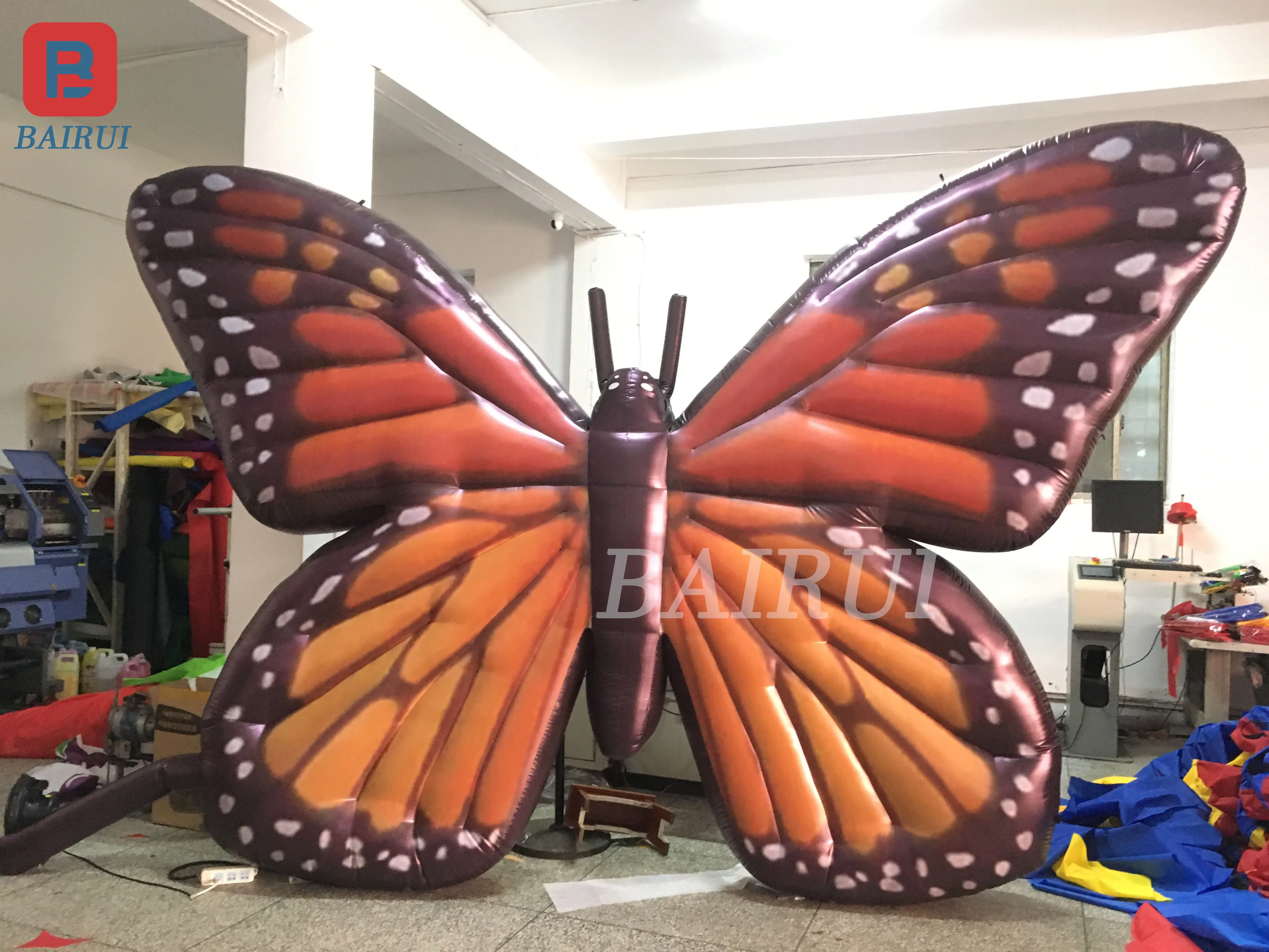 Inflatable butterfly wing model insect theme butterfly clothing bar parade atmosphere decoration props